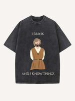 Game of Thrones Print Round Neck T-shirt