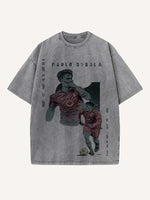 Paulo Dybala Print Round Neck T-shirt