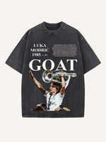 Luka Modrić Print Round Neck T-shirt