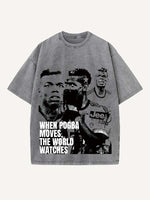 Paul Pogba Print Round Neck T-shirt