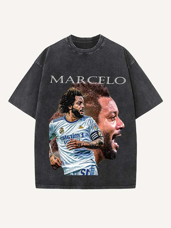 Marcelo Print Round Neck T-shirt