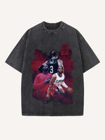 Chris Paul Print Round Neck T-shirt