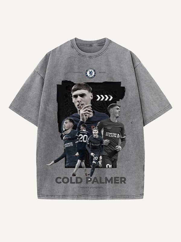 Cole Palmer Print Round Neck T-shirt