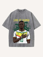 Sadio Mané Print Round Neck T-shirt