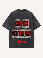 The Boys Print Round Neck T-shirt