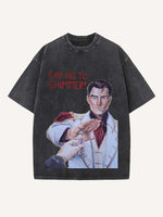 Arcane Print Round Neck T-shirt