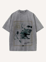 Zizou Print Round Neck T-shirt