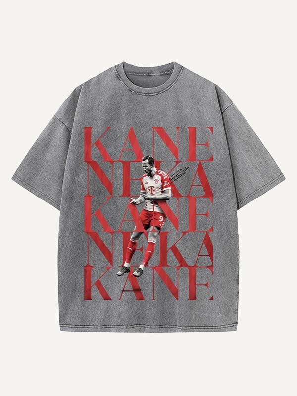 Harry Kane Print Round Neck T-shirt