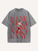 Harry Kane Print Round Neck T-shirt
