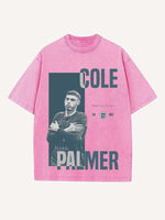 Cole Palmer Print Round Neck T-shirt