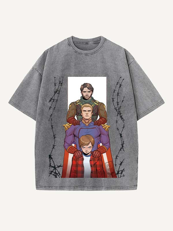 The Boys Print Round Neck T-shirt