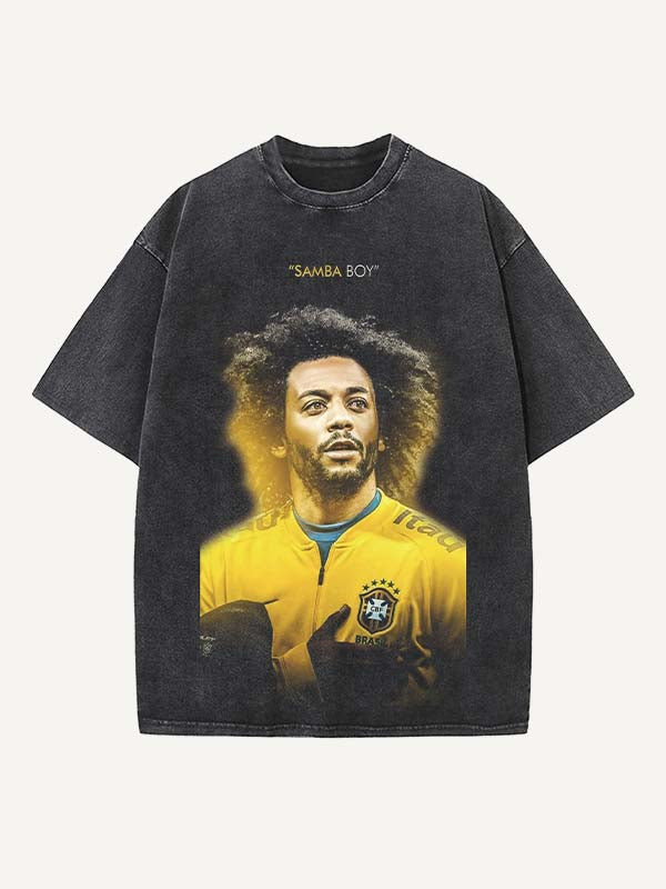 Marcelo Print Round Neck T-shirt