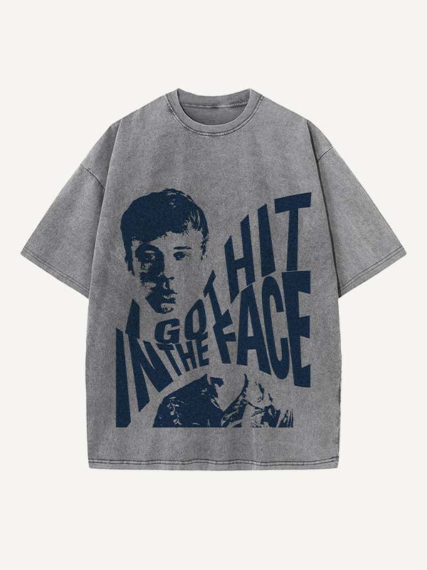 The End of the Fxxxing World Print Round Neck T-shirt