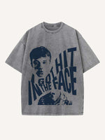 The End of the Fxxxing World Print Round Neck T-shirt