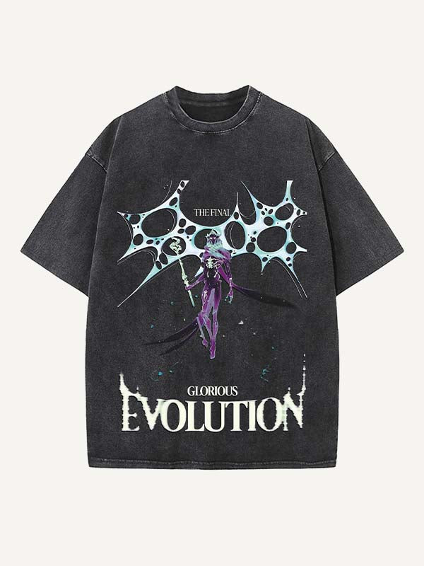 Arcane Print Round Neck T-shirt