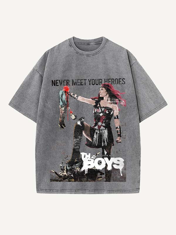 The Boys Print Round Neck T-shirt