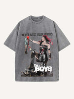 The Boys Print Round Neck T-shirt