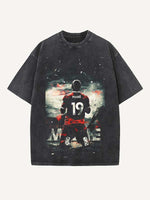 Sadio Mané Print Round Neck T-shirt