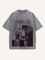 Game of Thrones Print Round Neck T-shirt