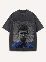 Kevin De Bruyne Print Round Neck T-shirt