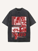 Carlos Sainz Print Round Neck T-shirt