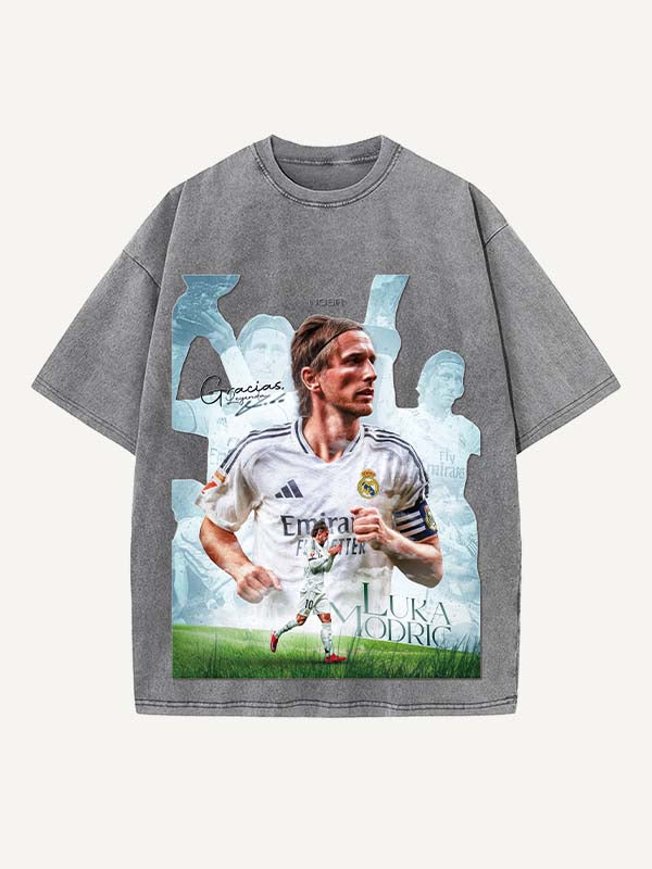 Paulo Dybala Print Round Neck T-shirt