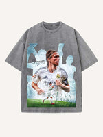 Paulo Dybala Print Round Neck T-shirt