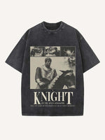 A Knight of the Seven Kingdoms Print Round Neck T-shirt