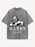 Harry Kane Print Round Neck T-shirt