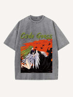 Code Geass Print Round Neck T-shirt