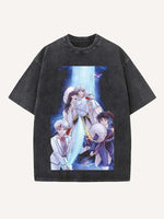 Inuyasha Print Round Neck T-shirt