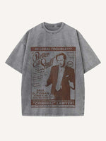 Breaking Bad Print Round Neck T-shirt