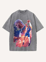 Chris Paul Print Round Neck T-shirt