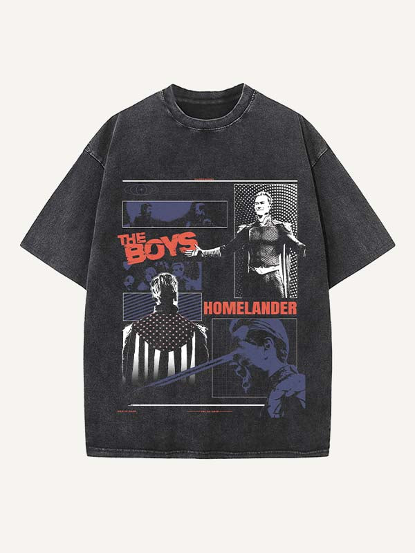 The Boys Print Round Neck T-shirt
