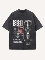 Max Verstappen Print Round Neck T-shirt