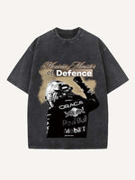 Sergio Perez Print Round Neck T-shirt