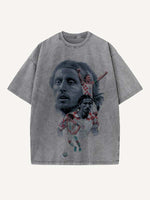 Luka Modrić Print Round Neck T-shirt