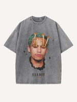 Euphoria Print Round Neck T-shirt