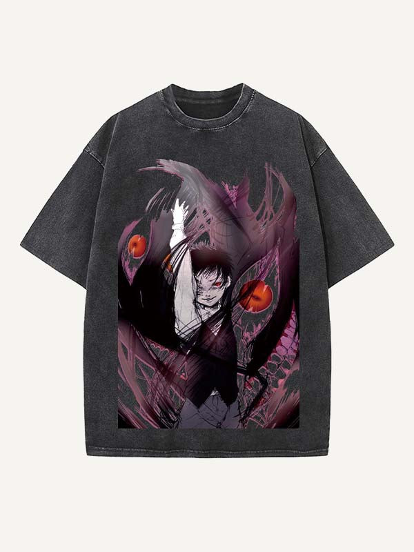 Fullmetal Alchemist Print Round Neck T-shirt