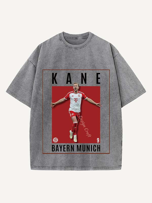 Harry Kane Print Round Neck T-shirt