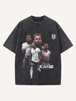 Harry Kane Print Round Neck T-shirt