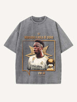 Vinícius Júnior Print Round Neck T-shirt