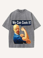 Breaking Bad Print Round Neck T-shirt