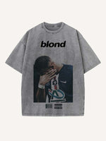 Kylian Mbappé Print Round Neck T-shirt