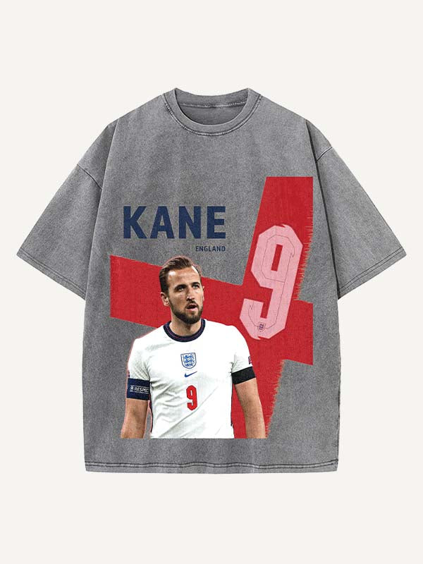 Harry Kane Print Round Neck T-shirt