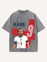 Harry Kane Print Round Neck T-shirt