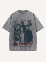 The End of the Fxxxing World Print Round Neck T-shirt
