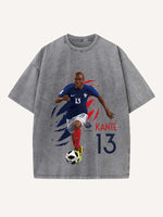 N'Golo Kanté Print Round Neck T-shirt