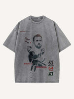 Harry Kane Print Round Neck T-shirt
