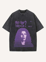 Euphoria Print Round Neck T-shirt